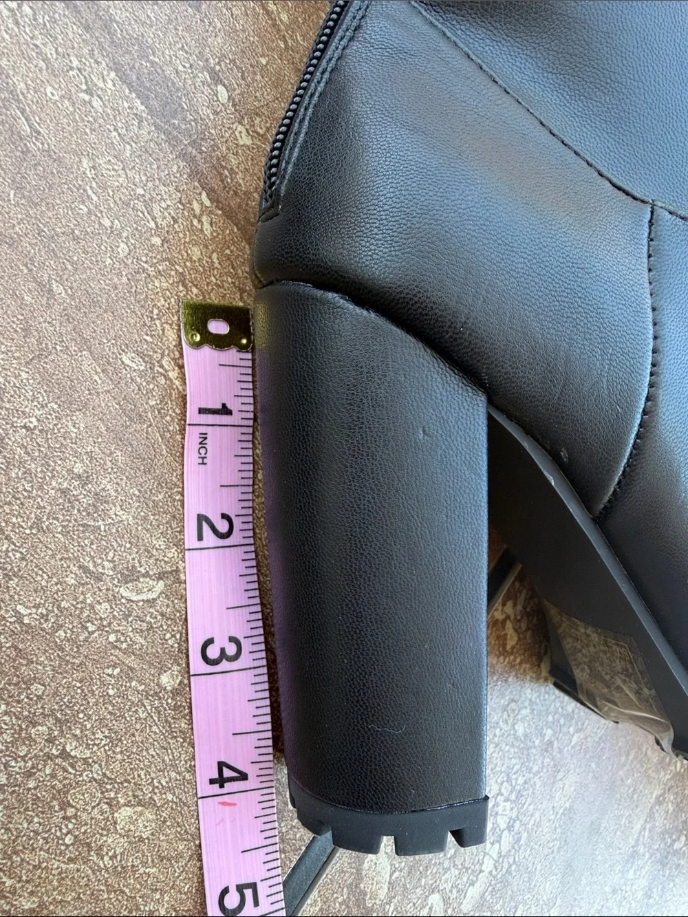 Qupid Black Over-The-Knee Pointed Toe Heeled Boots